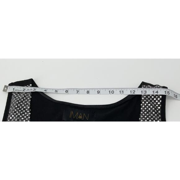 IMAN 3x Sequined Blouse - Picture 7 of 9